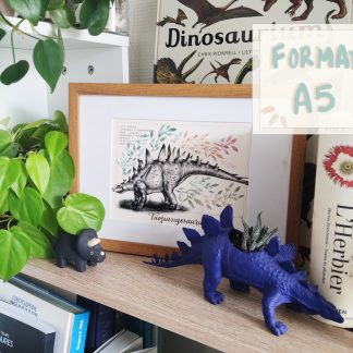 Tuojiangosaurus "Science & Aquarelle"